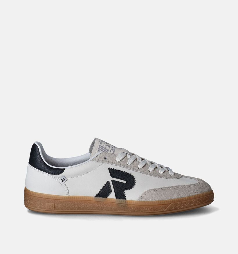 Rieker Witte Veterschoenen voor heren (354836) - geschikt voor steunzolen