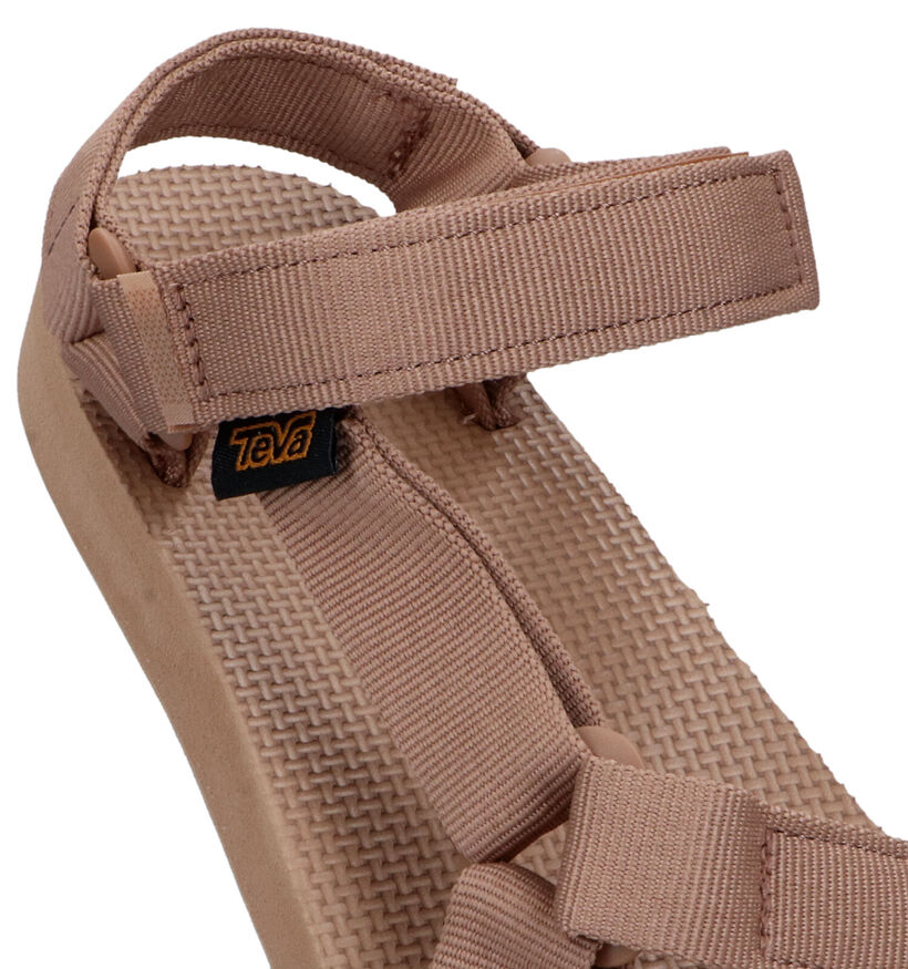 Teva Original Universal Sandales en Vert en textile (326093)