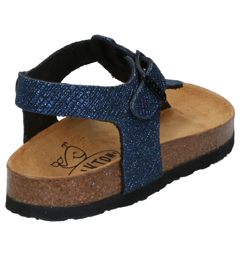 Plakton Bali Sandales en Bleu en simili cuir (271798)