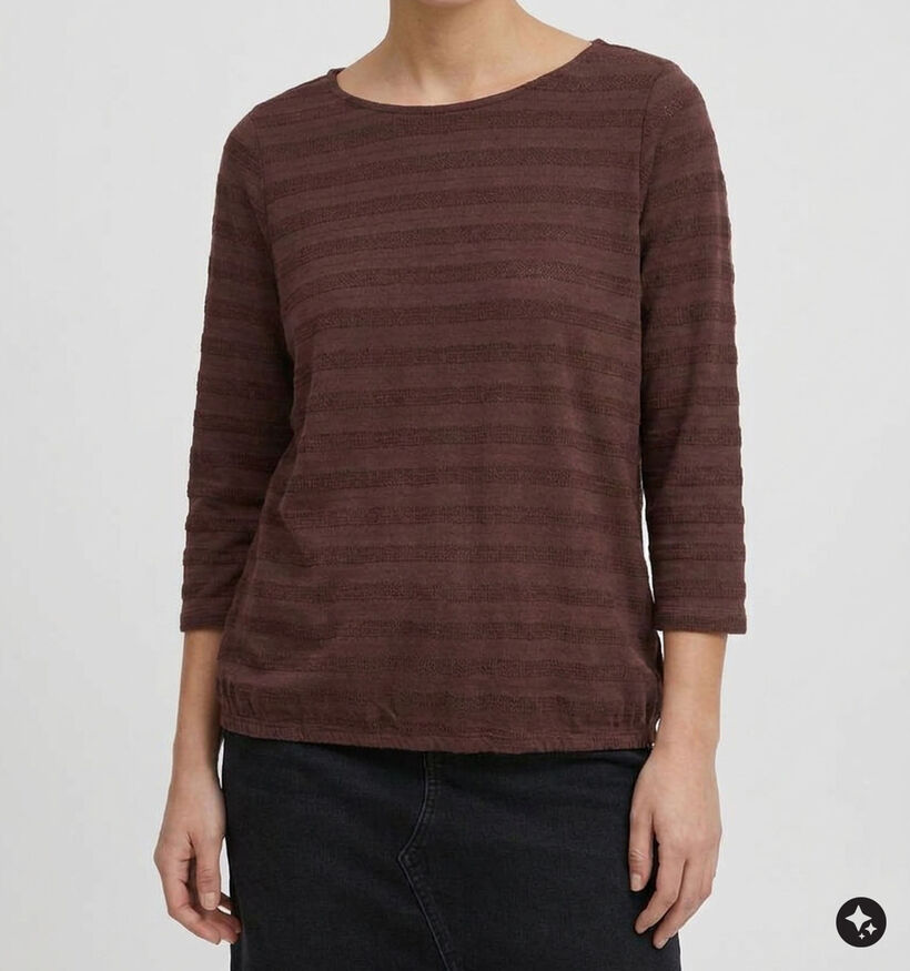Fransa Frejla Bordeaux T-shirt voor dames (377911)
