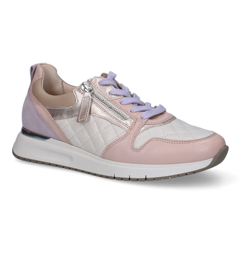 Gabor OptiFit Roze Sneakers in leer (315261)