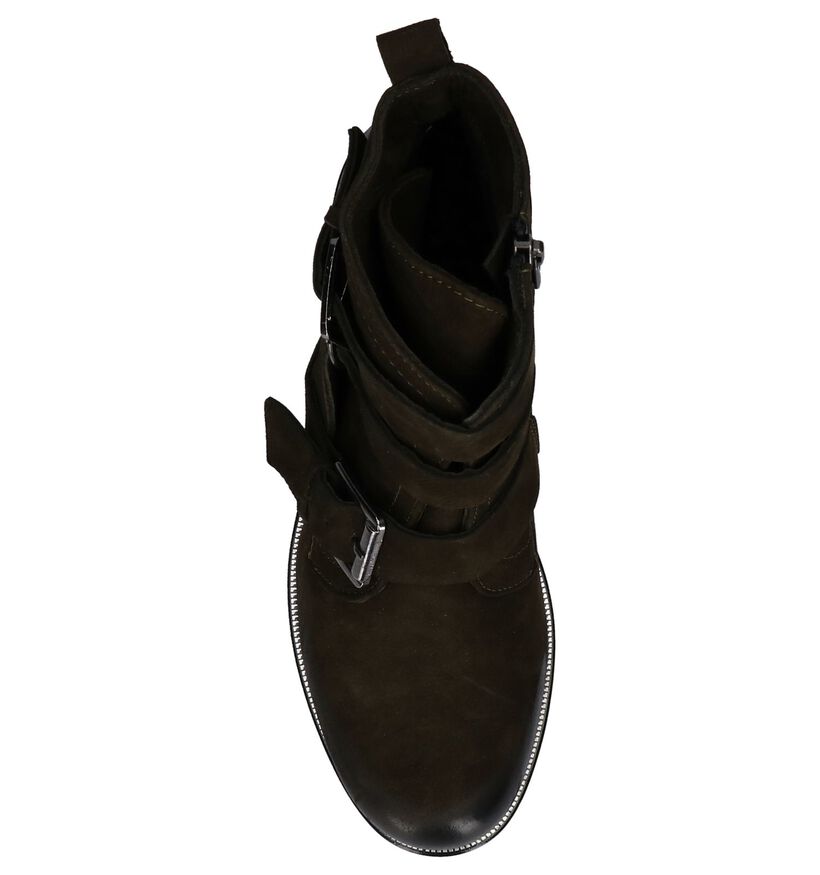 Baboos Bottines en Vert en nubuck (235319)