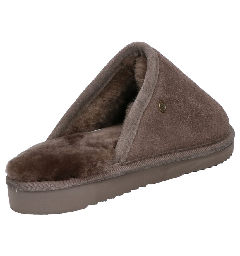 Warmbat Classic Bruine Pantoffels voor heren (314423)