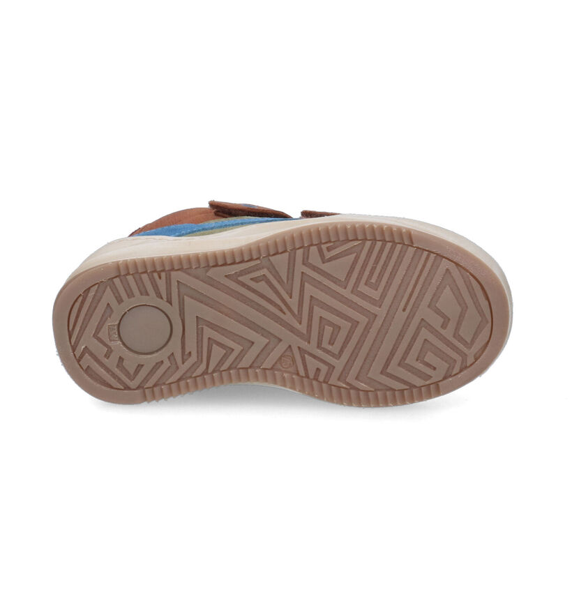 STONES and BONES Tanos Bottines en Cognac pour garçons (313860) - pour semelles orthopédiques