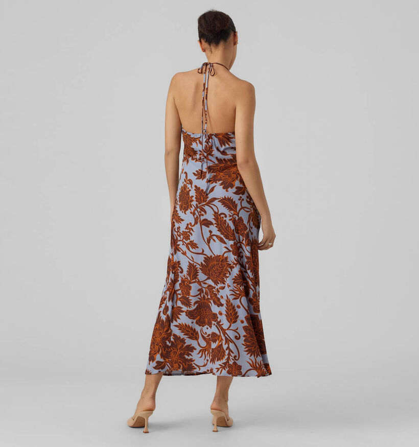 Vero Moda Fatal Robe maxi en Brun pour femmes (327233)