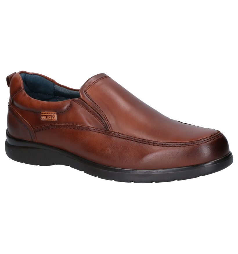 Pikolinos Chaussures slip-on en Cognac en cuir (261433)