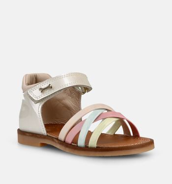 STONES and BONES Sandales Beige/Rose