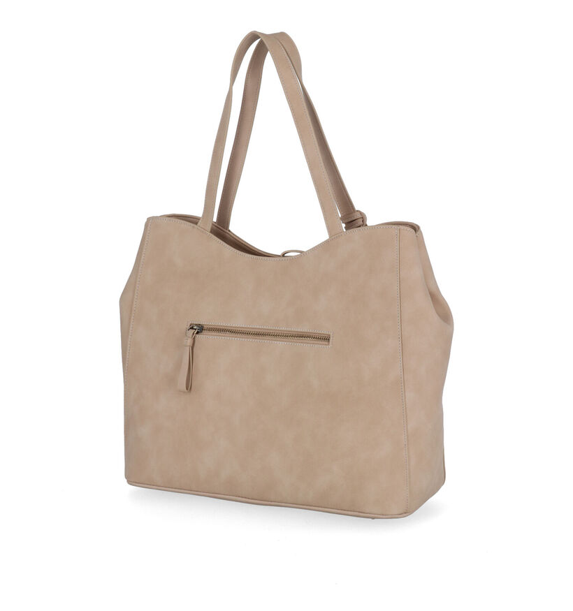 Woomen Nervure Zwarte Shopper in kunstleer (299055)