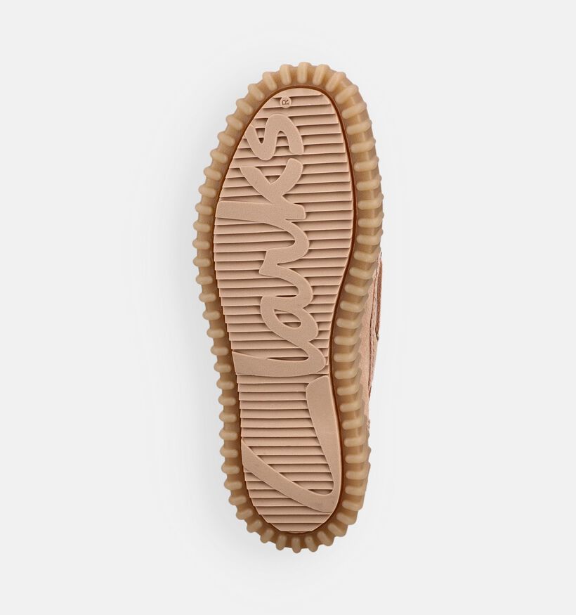 Clarks Torhill Boat Chaussures bateau en Beige Fonc&eacute; pour femmes (370559) - pour semelles orthop&eacute;diques