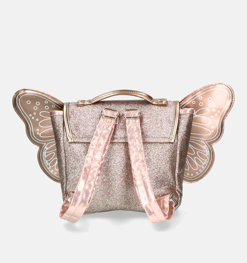 Caramel & cie. Cartable en Or rose pour filles (331416)