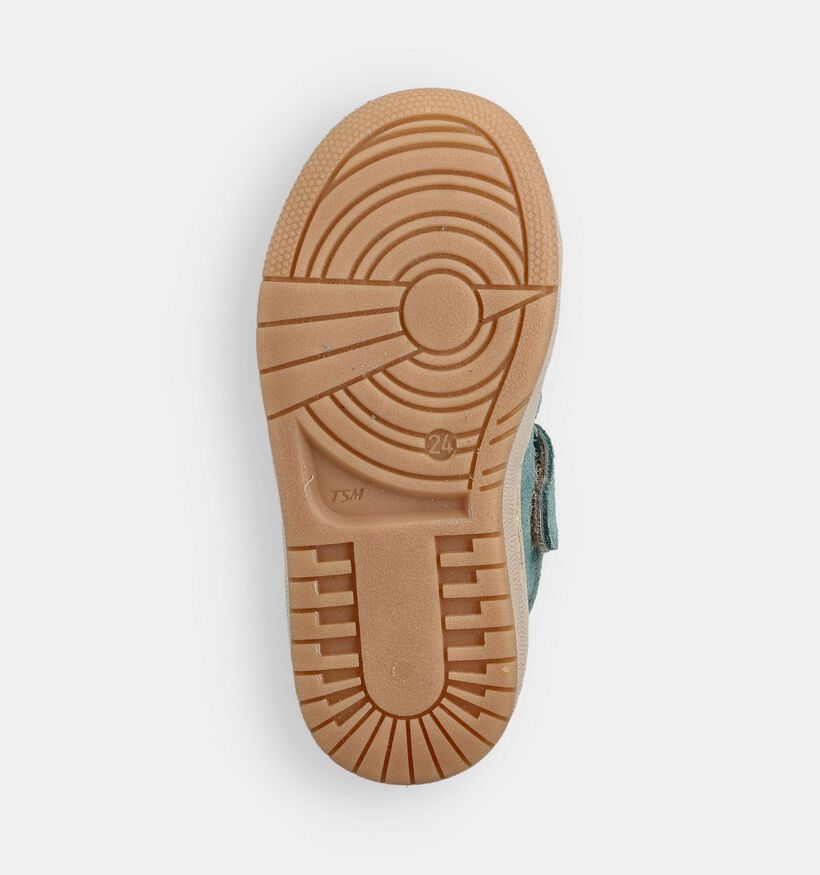 STONES and BONES Naval Groene Sneakers voor jongens (372294) - geschikt voor steunzolen