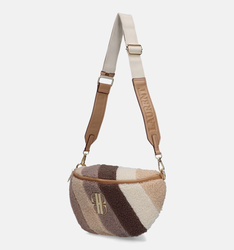 Laurent David Olivia Bruine Crossbody heuptas voor dames (349768)