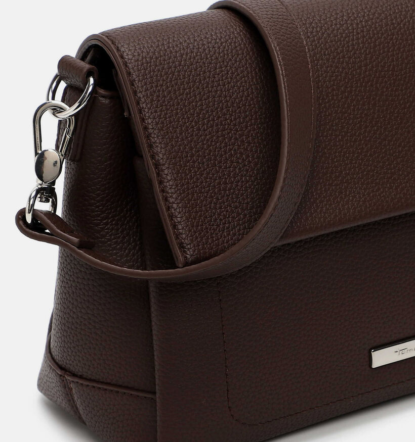 Tamaris Melissa Sac port&eacute; crois&eacute; en Brun fonc&eacute; pour femmes (378783)
