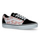 Vans Ward Zwarte Skate Sneakers voor meisjes (321077)