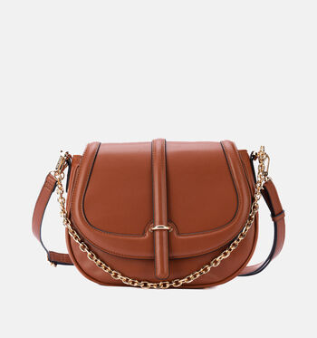 Mac Alyster Crossbody tassen Zwart/Cognac