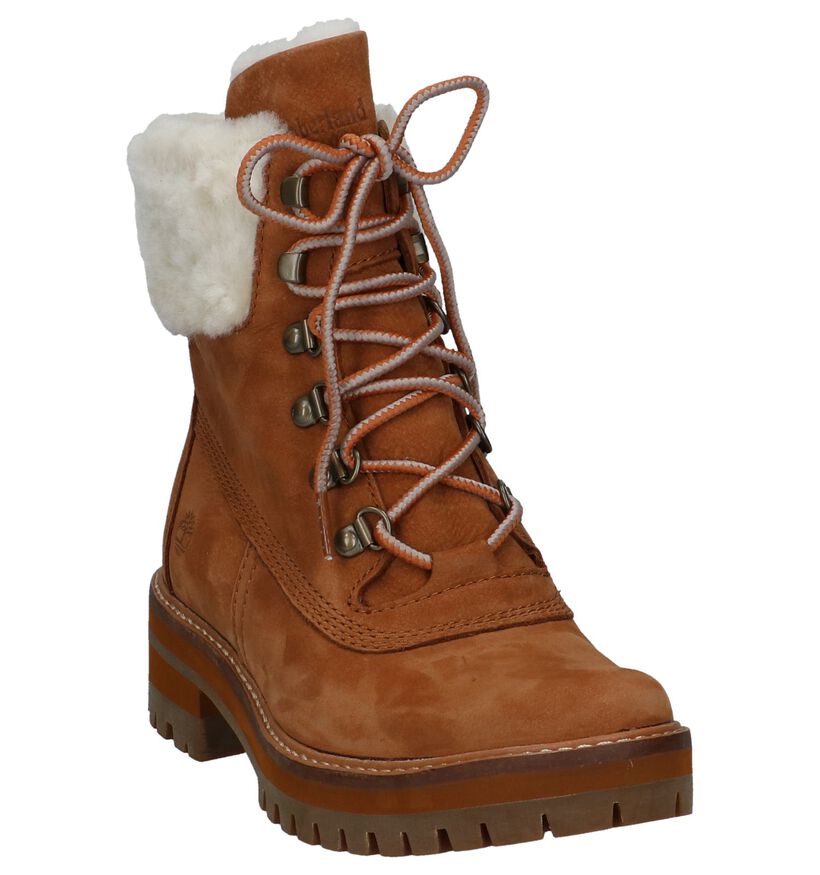 Timberland Courmayeur Valley Bottines en Cognac en nubuck (222506)