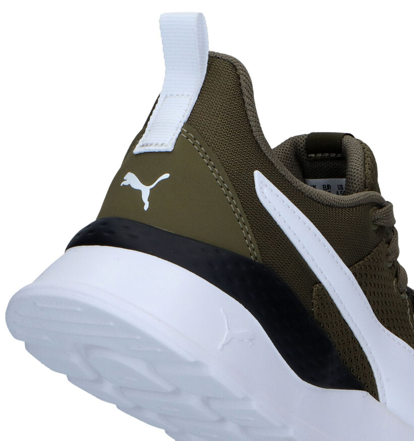 Puma Anzarun Lite Kaki Sneakers voor meisjes, jongens (326356)