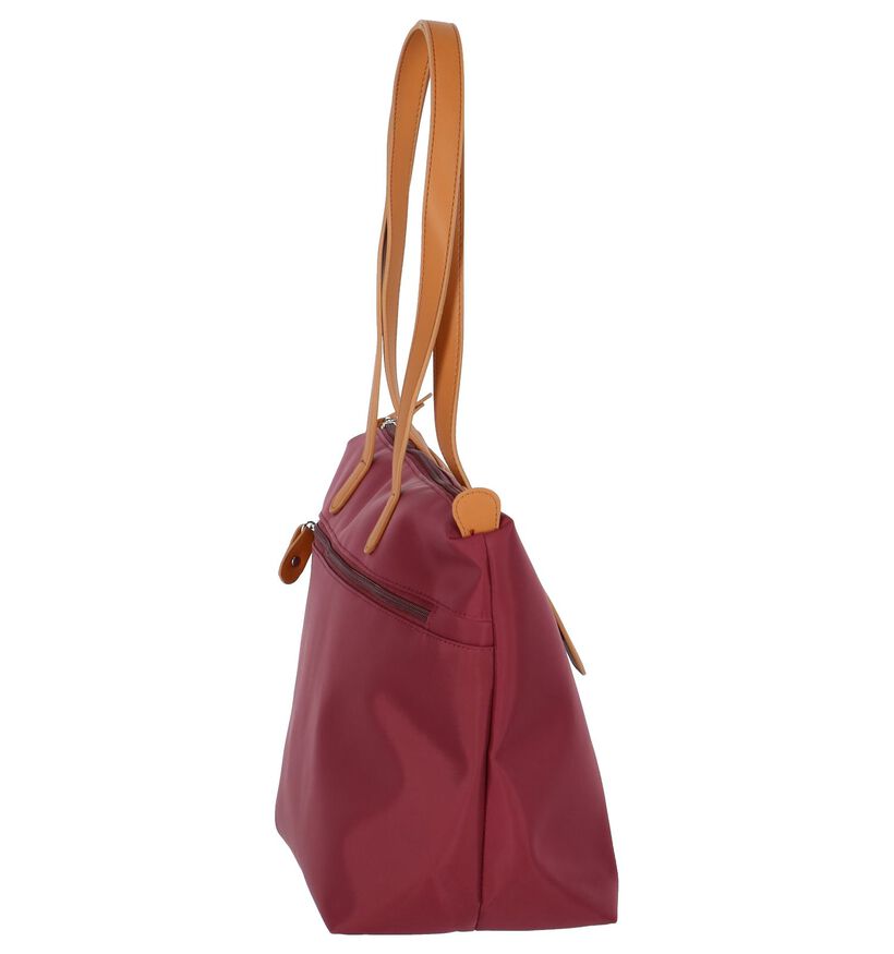 Arthur & Aston Bordeaux Shopper Tas in stof (208712)