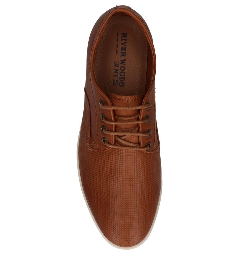 River Woods Chaussures basses en Cognac en cuir (215008)