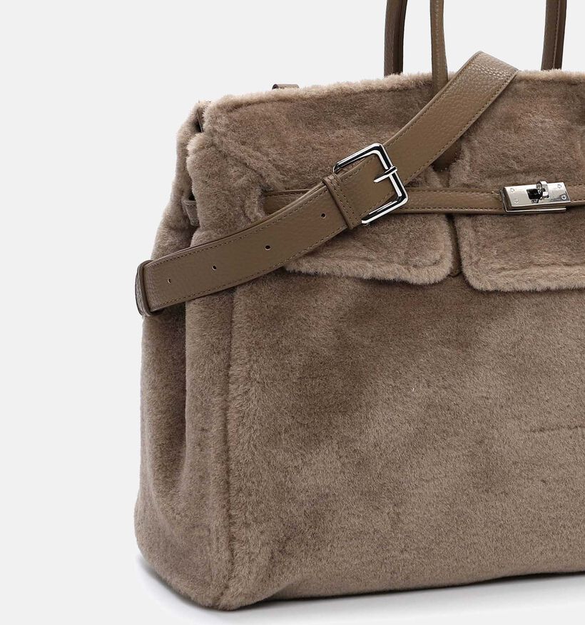 Emily & Noah Taupe Handtas Emily & Noah Taupe Handtas voor dames (363464)