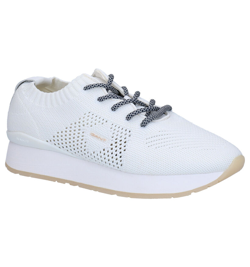 Gant Bevinda Witte Sneakers in stof (271309)