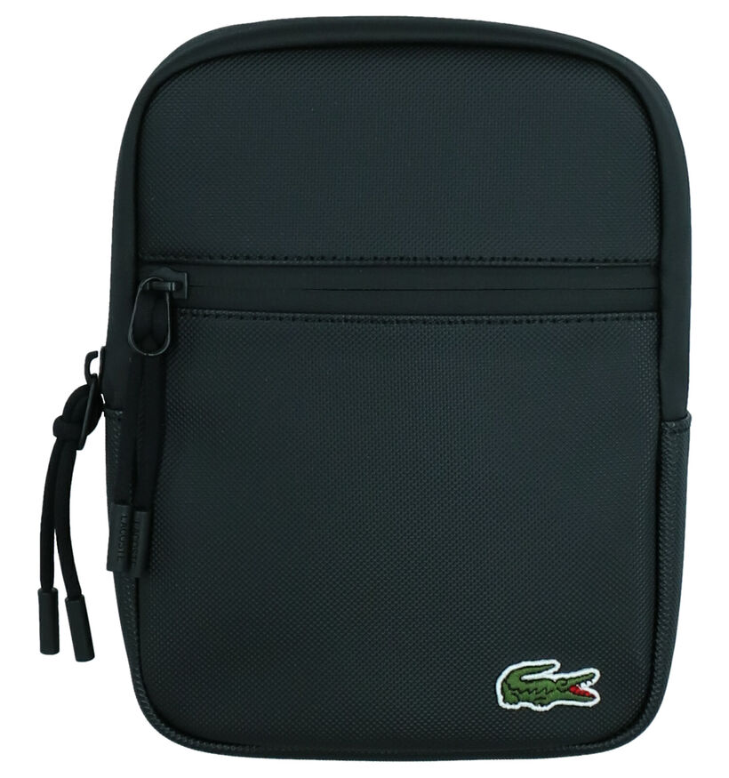 Lacoste Zwarte Crossbody Tas in kunstleer (261742)