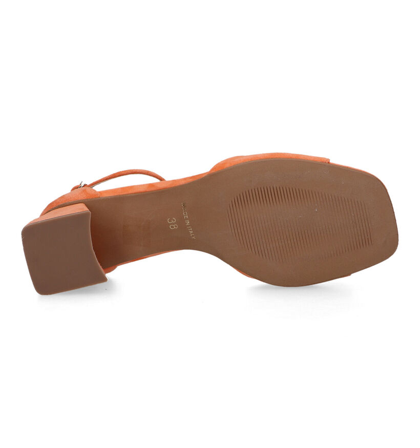 Hampton Bays Oranje Sandalen met gesloten hiel voor dames (324191)