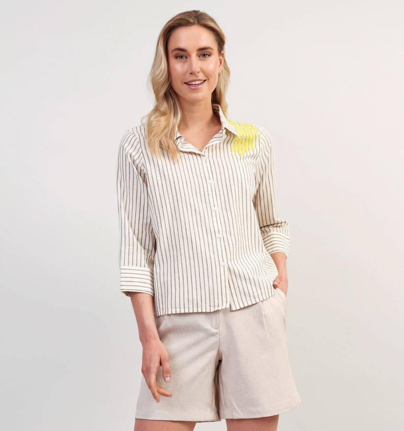 Vila Zaz Beige Hemd voor dames (357194)