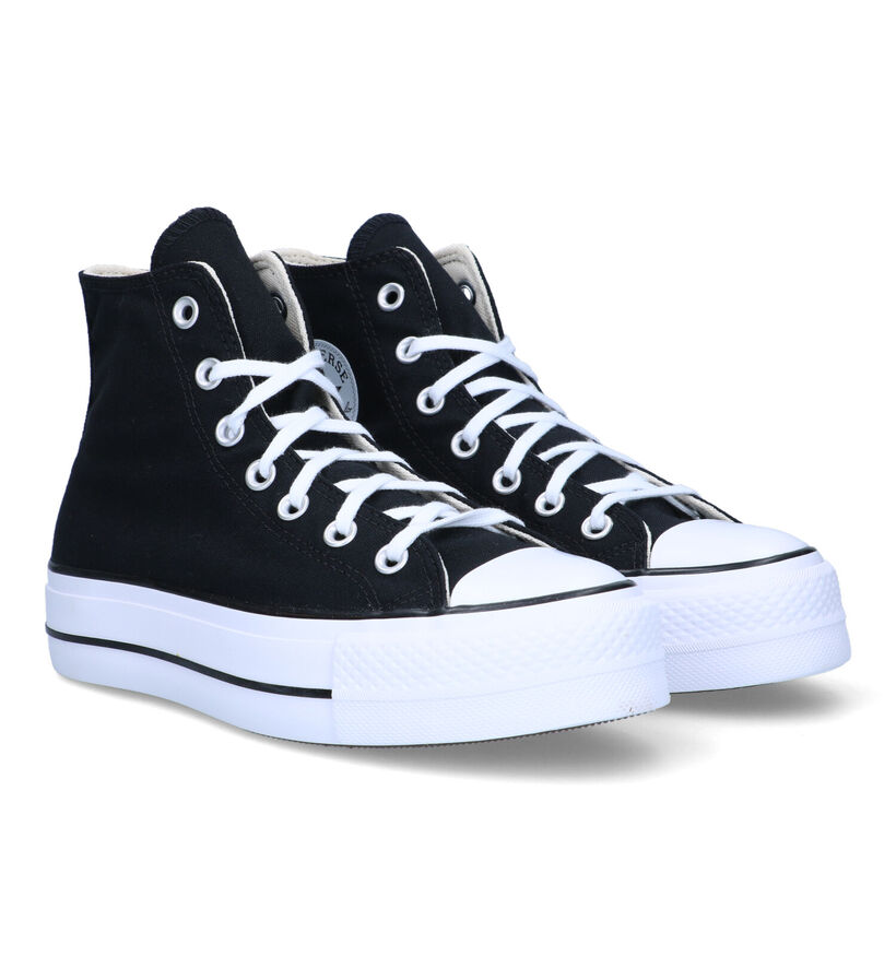 Converse Chuck Taylor AS Platform Baskets en Noir pour femmes (325498)