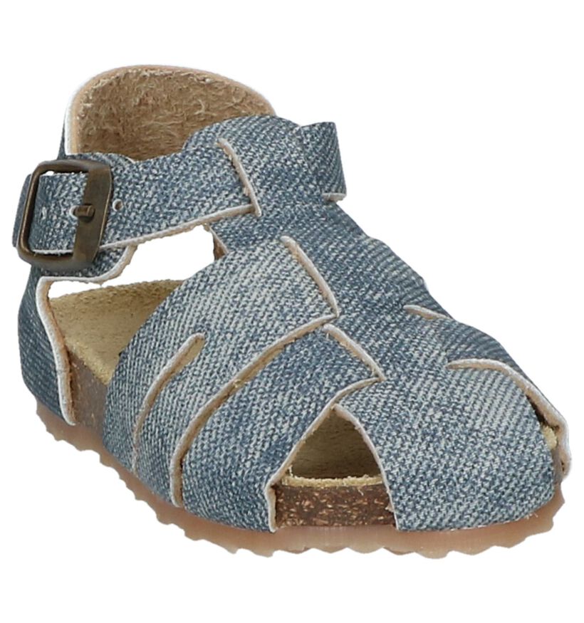 Blauwe Sandalen Milo & Mila in kunstleer (245127)