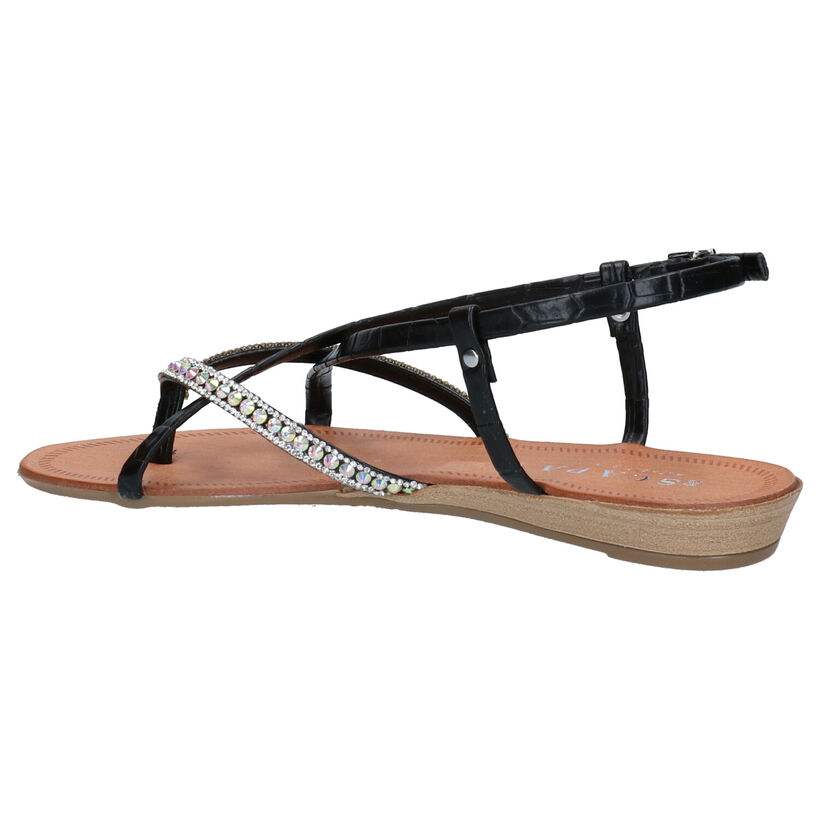 Scapa Sicilie Cognac Sandalen in kunstleer (275077)