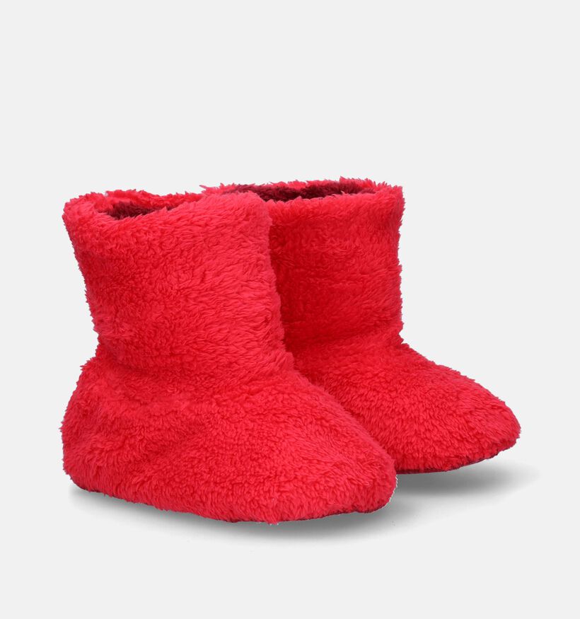 STONES and BONES Cozy Pantoufles en Rouge pour filles, garçons (342713)