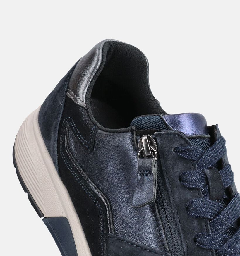 Gabor Donkerblauwe Sneakers voor dames (376941) - geschikt voor steunzolen