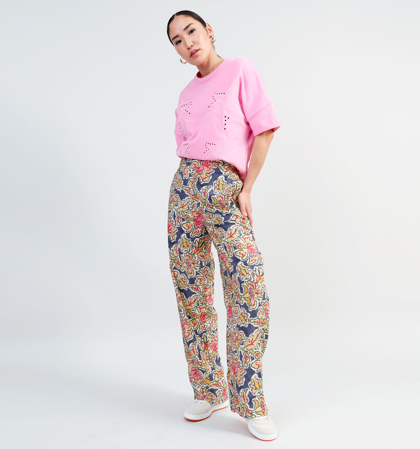 Orfeo Nisaa Pantalon large en Brun pour femmes (349323)