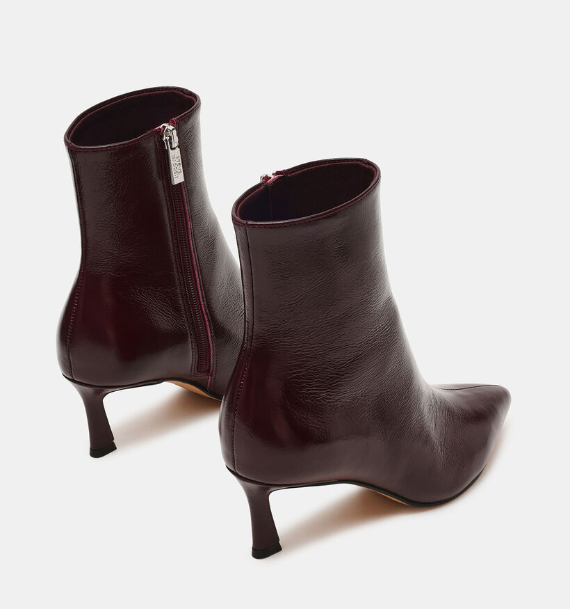 Steve Madden Lulah Bottines en Rouge pour femmes (378171)