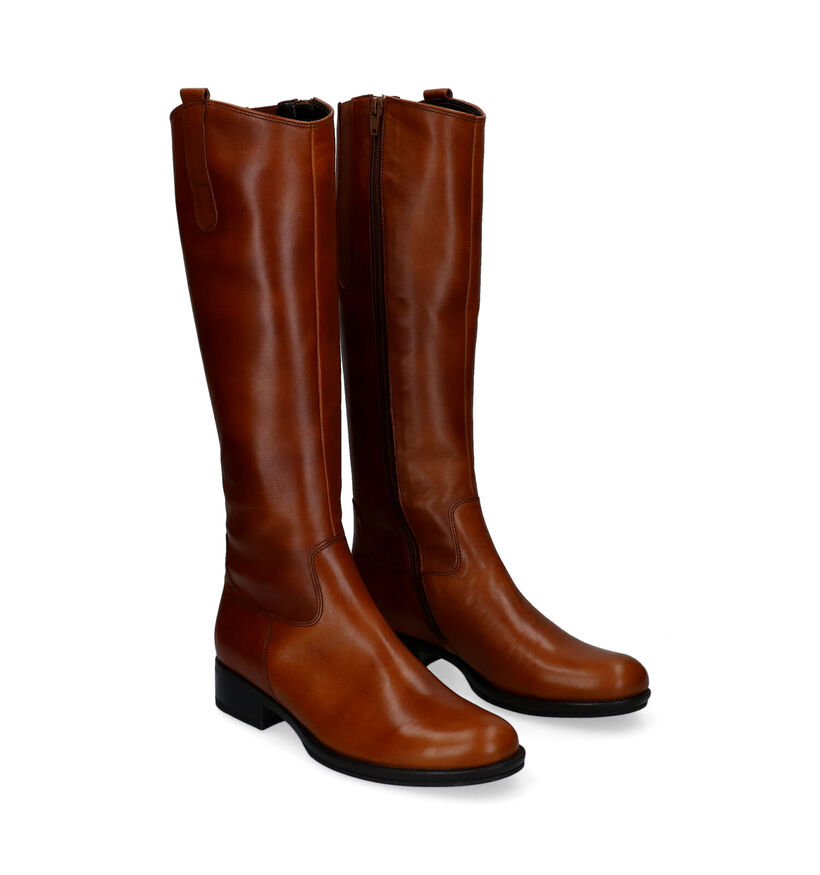 Gabor Bottes hautes en Cognac pour femmes (297366) - pour semelles orthopédiques