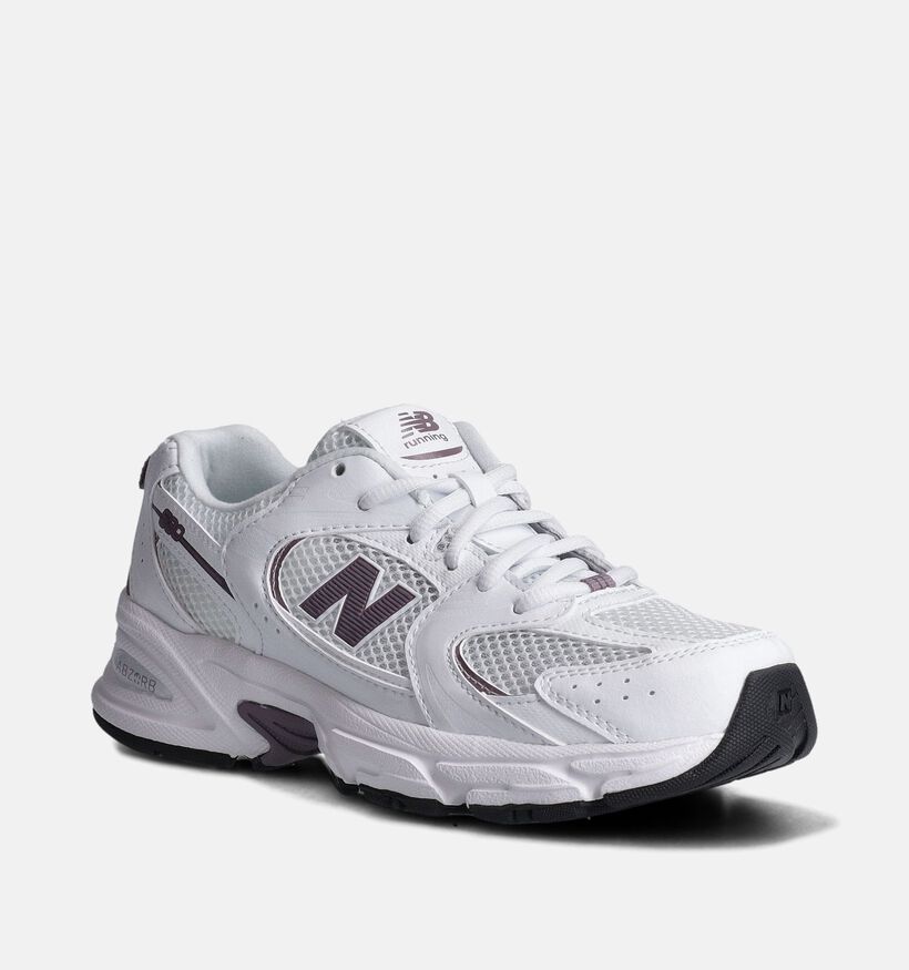 New Balance 530 Baskets en Blanc pour filles (366641) - pour semelles orthopédiques