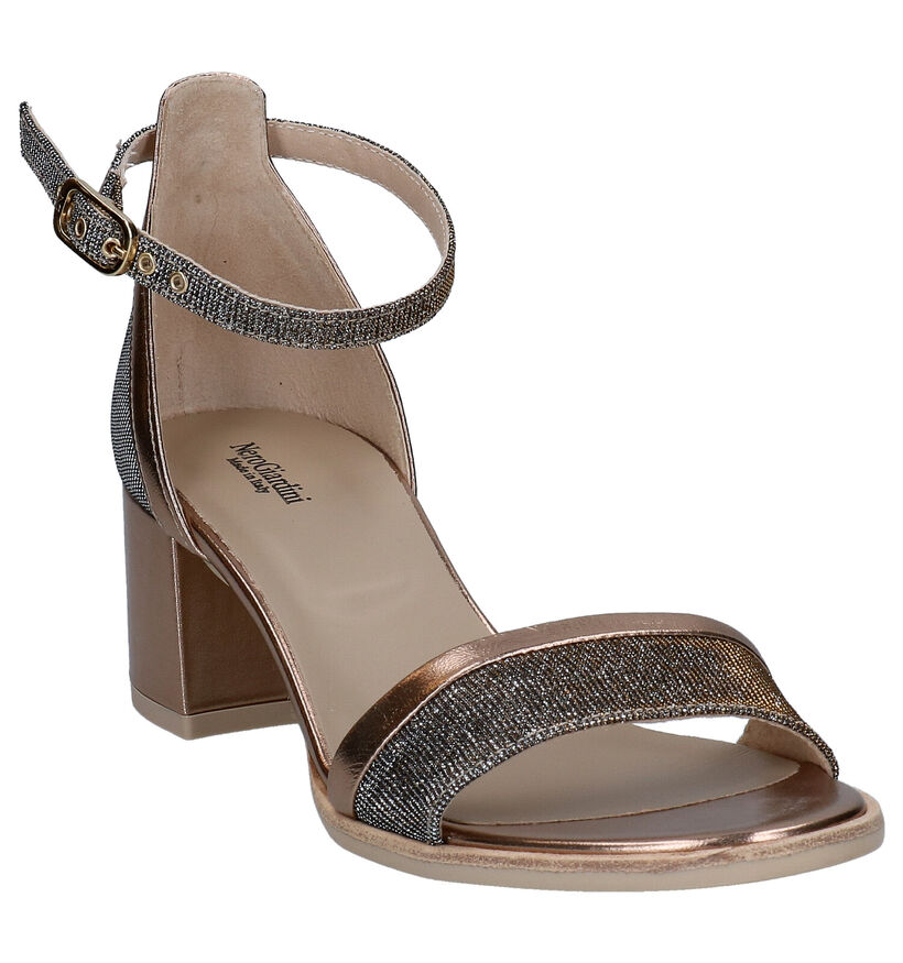 NeroGiardini Sandales en Bronze en cuir (270549)