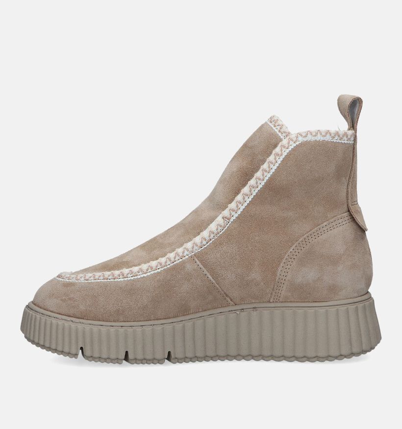 Tamaris Bottines Fourrées en Beige pour femmes (333107)
