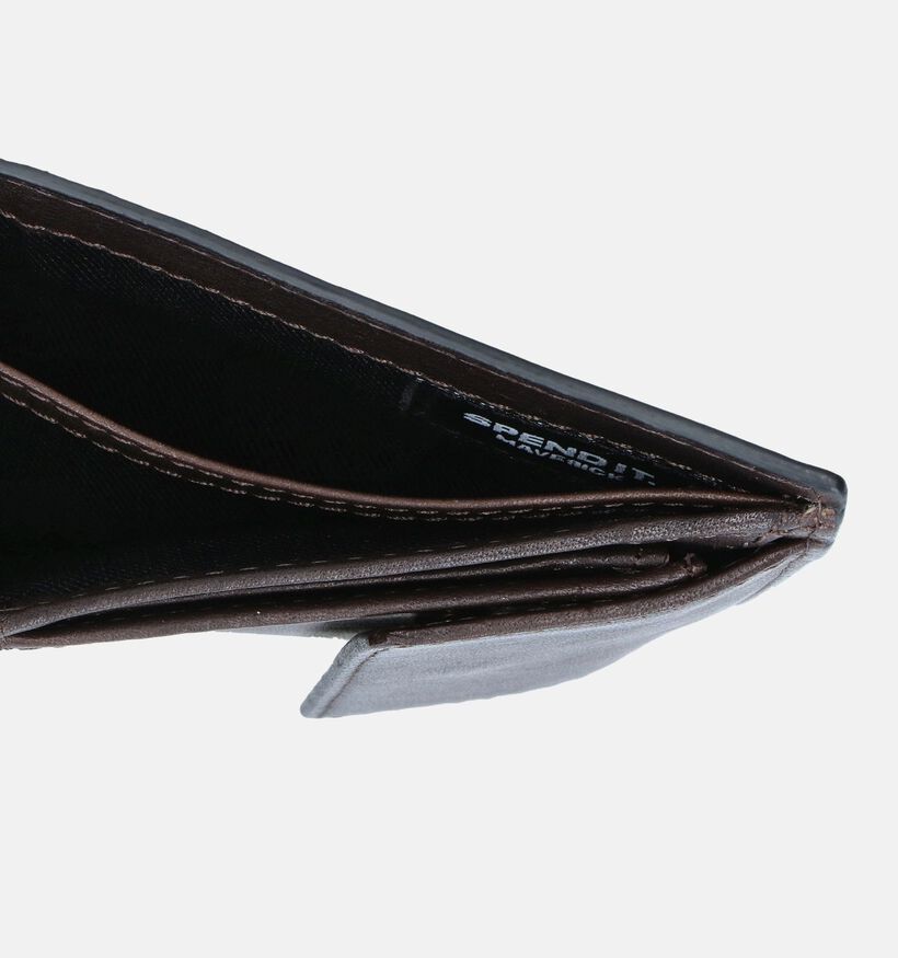 Maverick  Portefeuille en Marron pour hommes (358835)