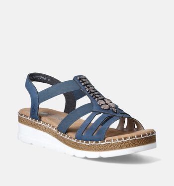 Rieker Sandalen Blauw
