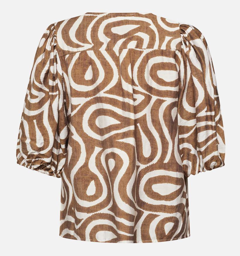 SISTERS POINT Ventia Blouses en Marron pour femmes (363316)