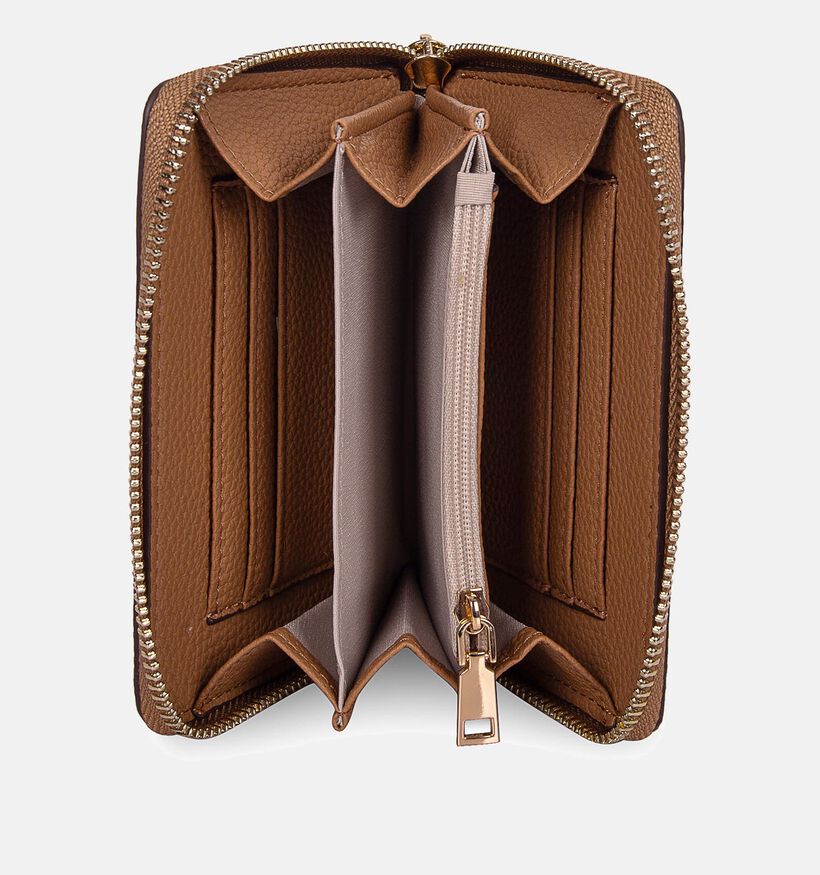 Laurent David Cognac Ritsportemonnee voor dames (374040)