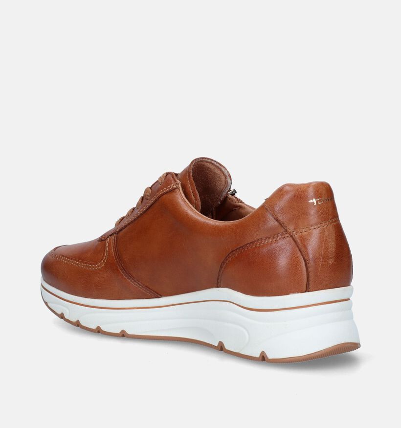 Tamaris Cognac Sneakers voor dames (335933) - geschikt voor steunzolen