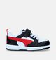 Puma Rebound v6 Baskets en Blanc pour filles, garçons (342862)