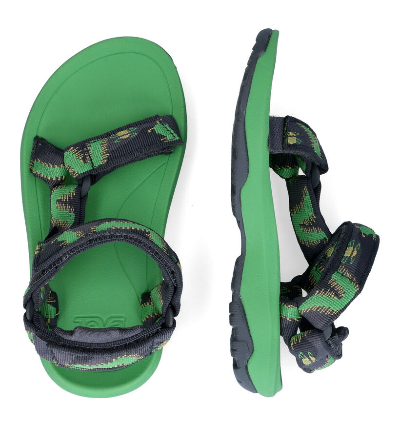 Teva Hurricane Blauwe Sandalen in stof (322026)