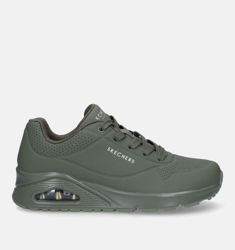 Skechers Uno Stand On Air Baskets en Noir pour femmes (350488)
