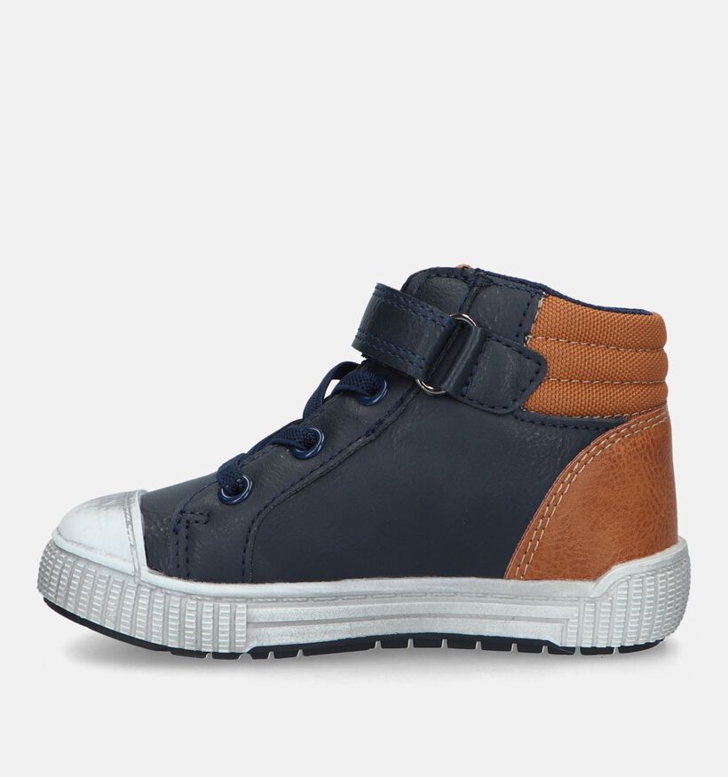 Milo & Mila Chaussures hautes en Bleu pour garçons (329527)