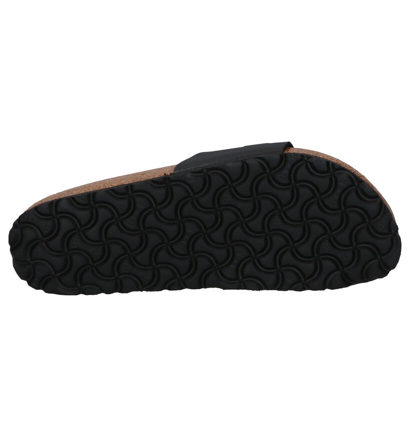 Birkenstock Madrid Zwarte Slippers voor dames (302977)