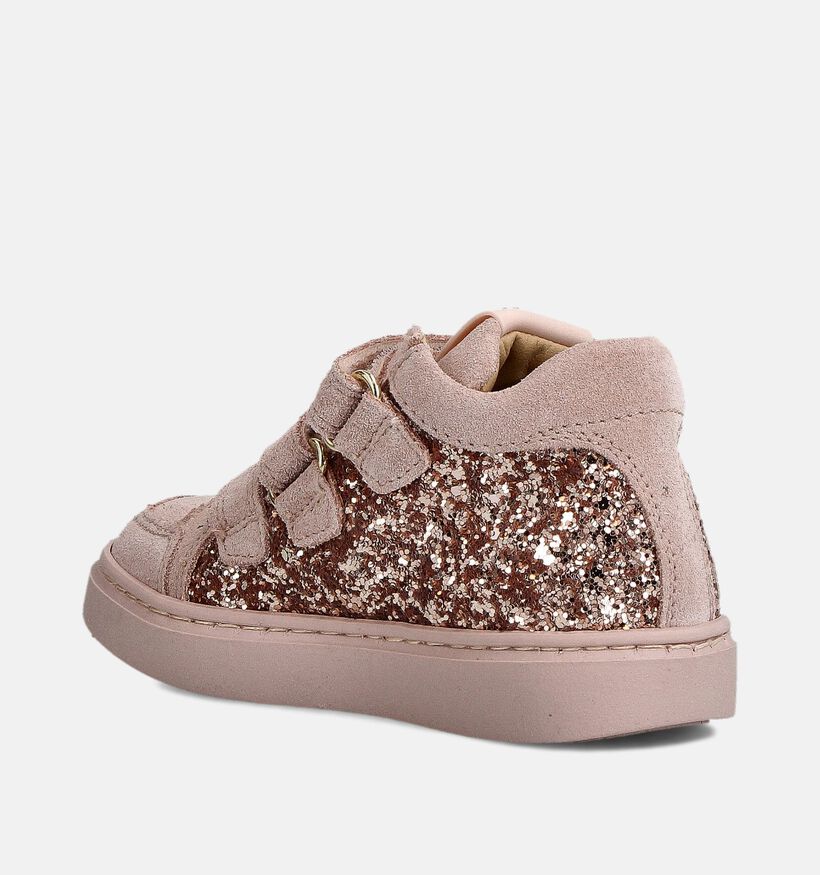 STONES and BONES Flax Chaussures hautes en Rose pour filles (362017) - pour semelles orthopédiques